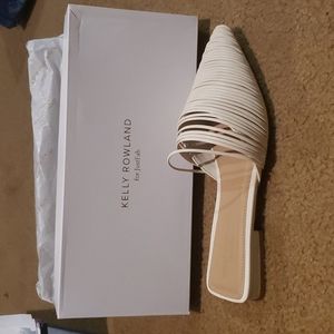 Cream Mule - Anthea Mule